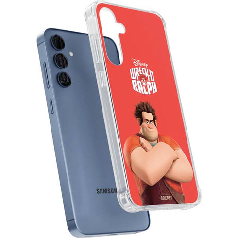 Disney Wreck-it Ralph Portrait Galaxy A55 5G Clear Case