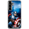Marvel Captain America Portrait Galaxy S26 Clear Case