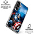 Marvel Captain America Portrait Galaxy S26 Plus Clear Case