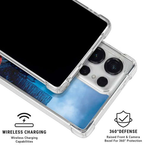 Marvel Captain America Portrait Galaxy S26 Ultra Clear Case