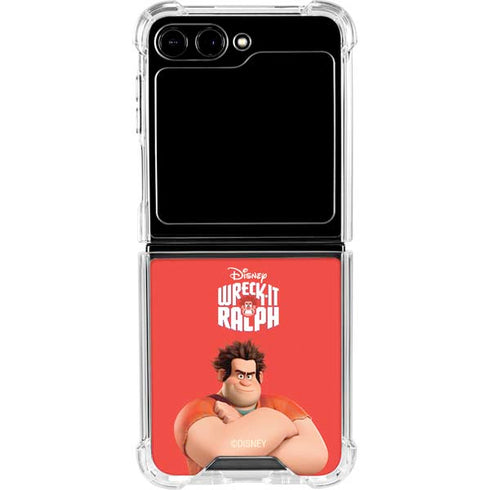 Disney Wreck-it Ralph Portrait Galaxy Z Flip6 Clear Case