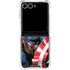 Marvel Captain America Portrait Galaxy Z Flip7 Clear Case