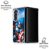 Marvel Captain America Portrait Galaxy Z Fold7 Clear Case