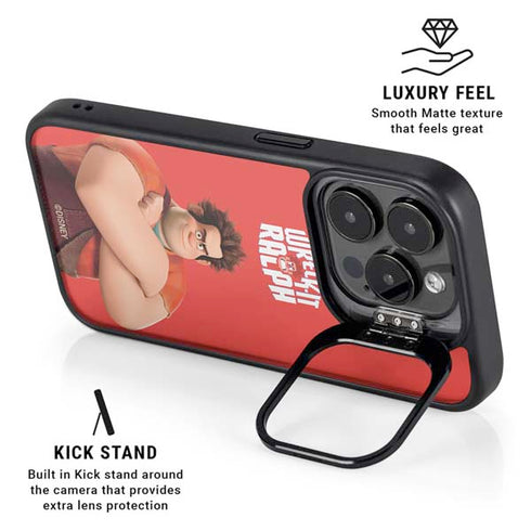 Disney Wreck-it Ralph Portrait iPhone 14 Pro Max Kickstand Case