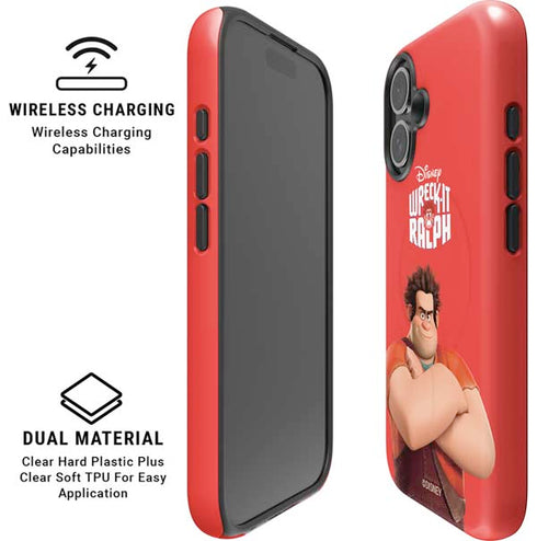 Disney Wreck-it Ralph Portrait iPhone 16 Magsafe Impact Case