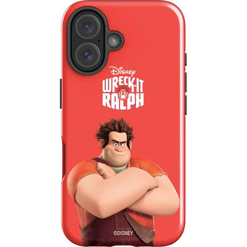Disney Wreck-it Ralph Portrait iPhone 16 Plus Impact Case