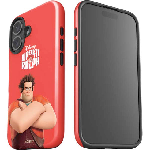 Disney Wreck-it Ralph Portrait iPhone 16 Plus Impact Case