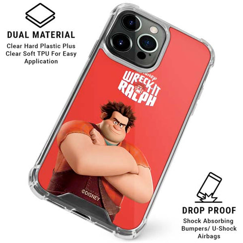 Disney Wreck-it Ralph Portrait iPhone 16 Pro Max Clear Case