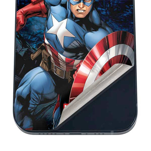 Marvel Captain America Portrait iPhone 16 Skin