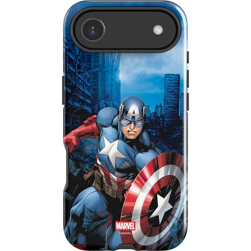 Marvel Captain America Portrait iPhone 17 Air Impact Case
