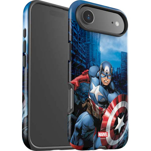Marvel Captain America Portrait iPhone 17 Air Impact Case