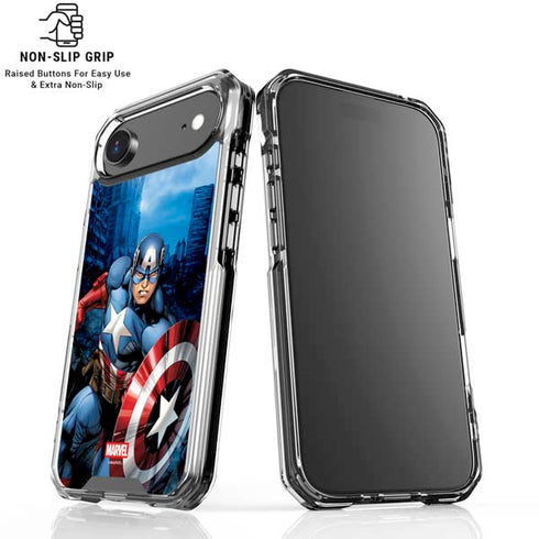 Marvel Captain America Portrait iPhone 17 Air MagSafe Case
