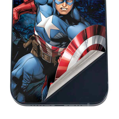 Marvel Captain America Portrait iPhone 17 Air Skin