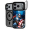 Marvel Captain America Portrait iPhone 18 Pro Kickstand Case