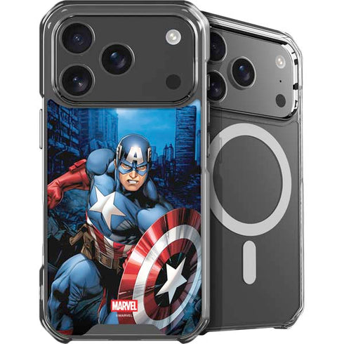 Marvel Captain America Portrait iPhone 18 Pro Max MagSafe Case