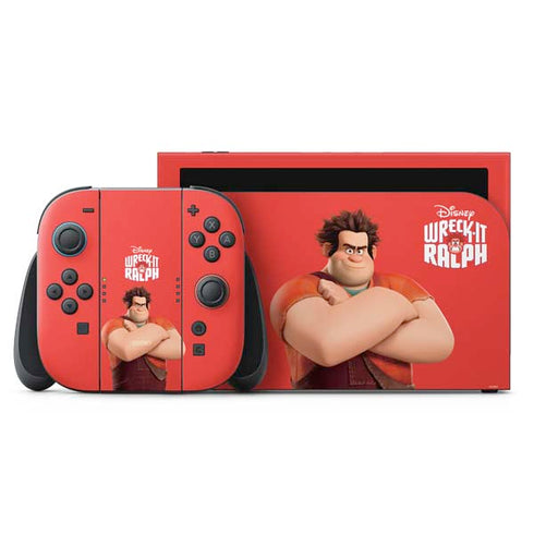 Disney Wreck-it Ralph Portrait Nintendo Switch 2 (2025) with Joy-Con Skin