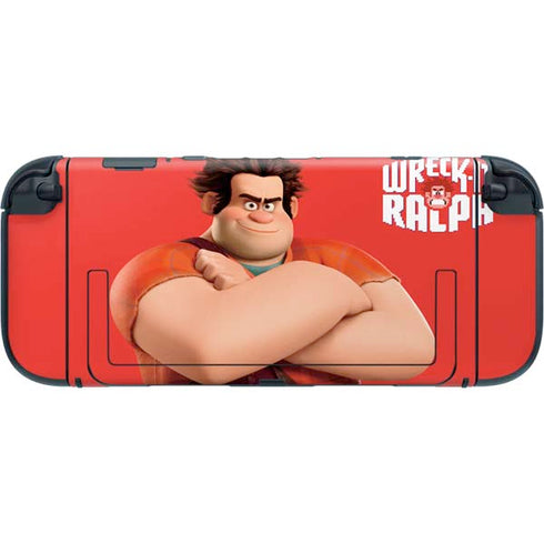 Disney Wreck-it Ralph Portrait Nintendo Switch 2 (2025) with Joy-Con Skin