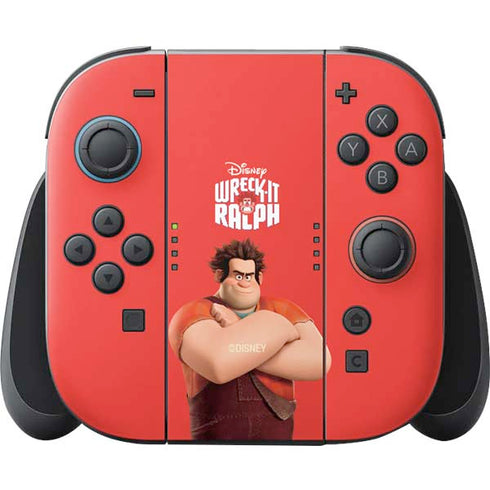 Disney Wreck-it Ralph Portrait Nintendo Switch 2 (2025) Joy-Con Controller Skin