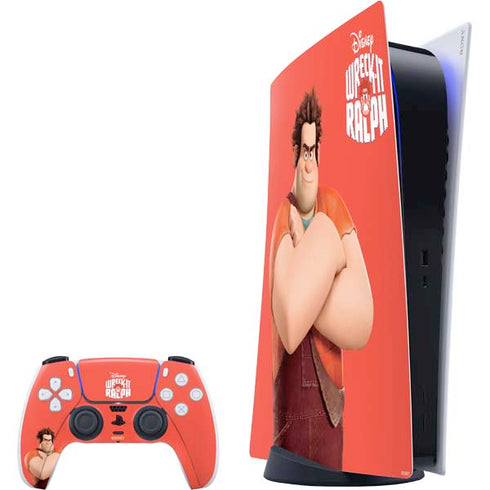 Disney Wreck-it Ralph Portrait PlayStation PS5 Skins