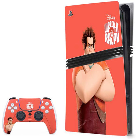 Disney Wreck-it Ralph Portrait PlayStation PS5 Skins
