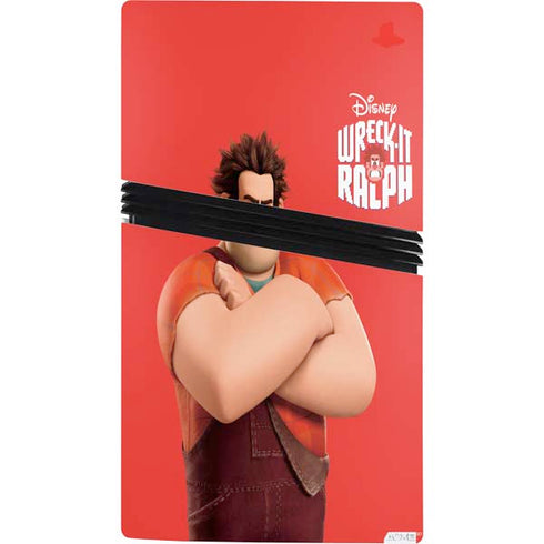 Disney Wreck-it Ralph Portrait PS5 Pro Console Skin