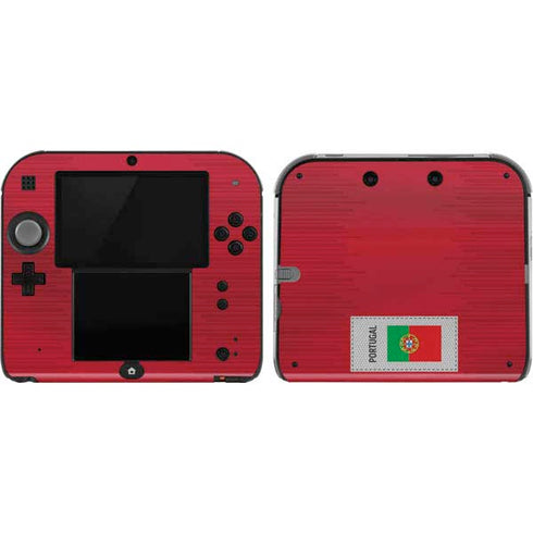 Portugal Soccer Flag Nintendo Skins