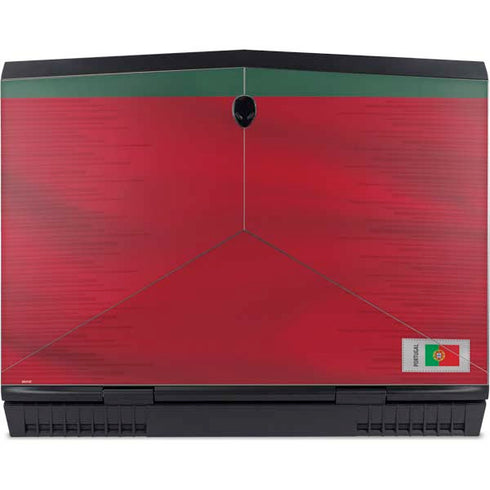 Portugal Soccer Flag Dell Alienware Skin