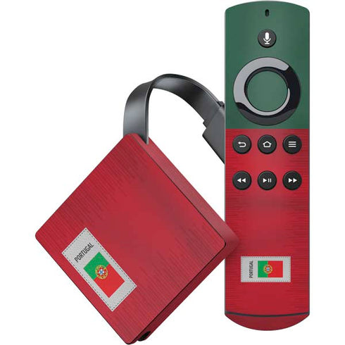 Portugal Soccer Flag Amazon Fire TV Skin