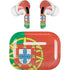 Portugal Flag Distressed AirPods Skins