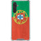 Portugal Flag Distressed Galaxy A17 Clear Case