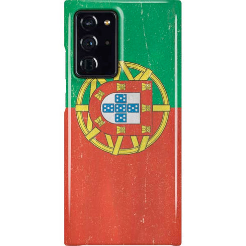 Portugal Flag Distressed Galaxy Cases