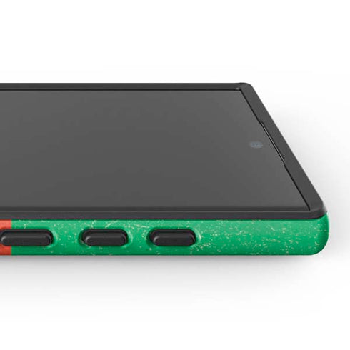 Portugal Flag Distressed Galaxy S25 Ultra Impact Case