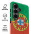 Portugal Flag Distressed Galaxy S26 Impact Case