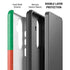 Portugal Flag Distressed Galaxy S26 Impact Case