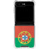 Portugal Flag Distressed Galaxy Z Flip6 Clear Case