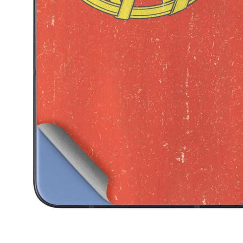 Portugal Flag Distressed Galaxy Z Fold5 5G Skin