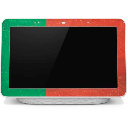 Portugal Flag Distressed Google Home Hub Skin