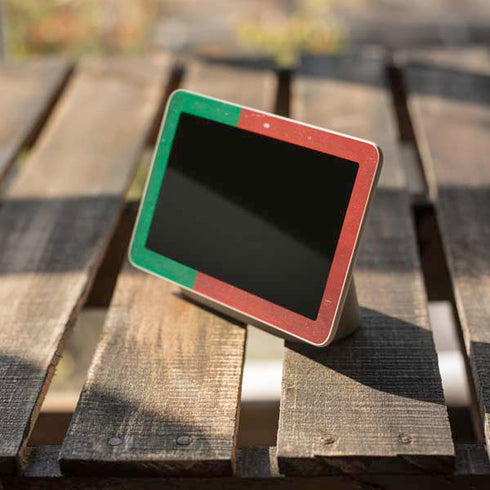 Portugal Flag Distressed Google Home Hub Skin