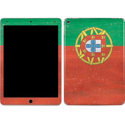 Portugal Flag Distressed iPad Skins