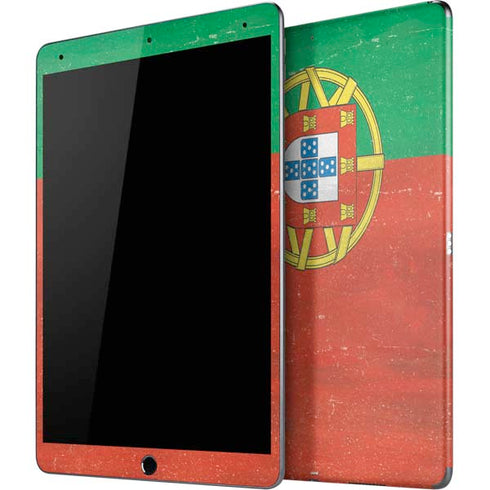 Portugal Flag Distressed iPad Skins