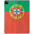 Portugal Flag Distressed iPad Pro 11in (2024) Clear Case