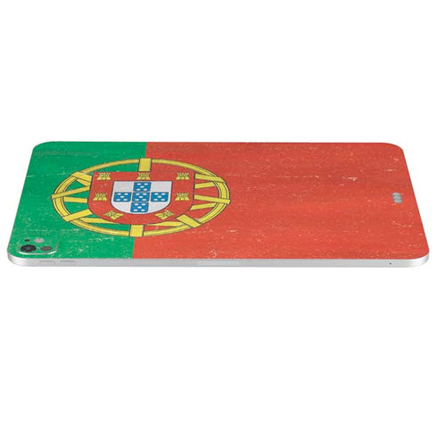 Portugal Flag Distressed iPad Pro 13in M4 (2024) Skin