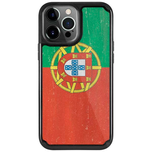 Portugal Flag Distressed iPhone Cases