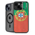 Portugal Flag Distressed iPhone 14 Kickstand Case