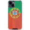 Portugal Flag Distressed iPhone 15 Clear Case