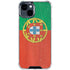 Portugal Flag Distressed iPhone 15 Clear Case