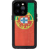 Portugal Flag Distressed iPhone 15 Pro Waterproof Case