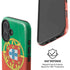 Portugal Flag Distressed iPhone 16 Plus Magsafe Impact Case