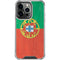Portugal Flag Distressed iPhone 16 Pro Clear Case