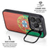 Portugal Flag Distressed iPhone 16 Pro Kickstand Case